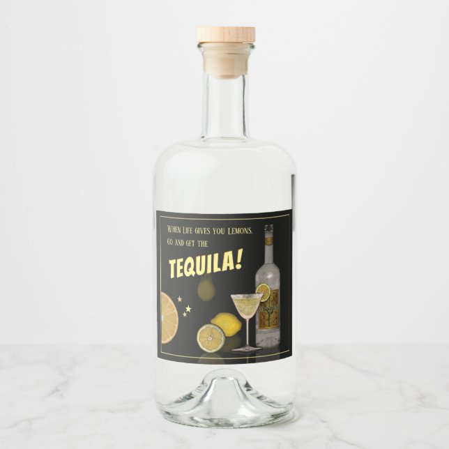 Quando a vida te der limões, vá pegar a tequila (Frente)