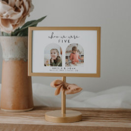 Quando Éramos Números De Mesa De Casamento De Foto