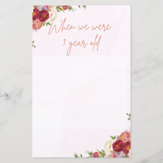 Quando éramos Números de Tabela de Idade