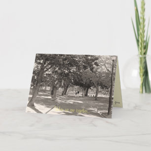 Quando estamos juntos eu amo você Cartão de Boas F