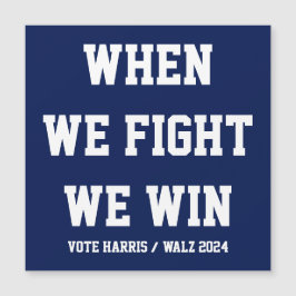 Quando Lutamos, Ganhamos Harris Walz