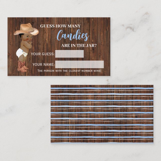 Quantas Canais Um Cartão De Jogo De Chá de fraldas (Frente/Verso)