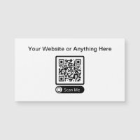 Quantidade Pequena Orçamento QR Código Cartão de v