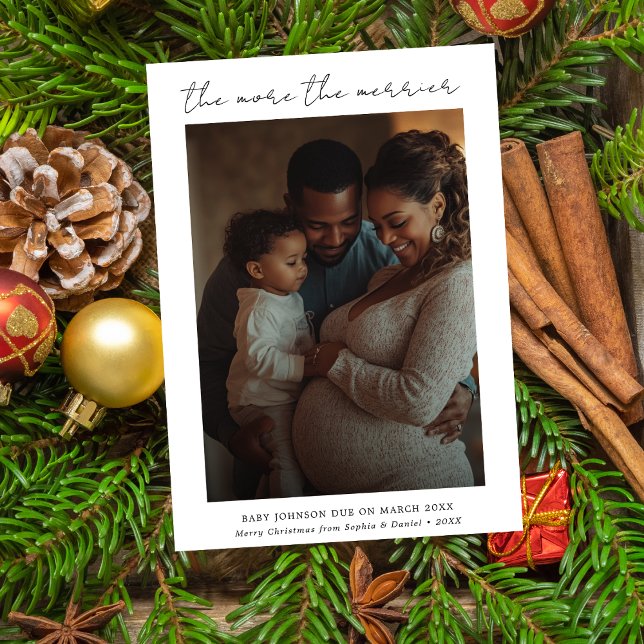 Quanto mais o anúncio de gravidez branca mais feli (Criador carregado)