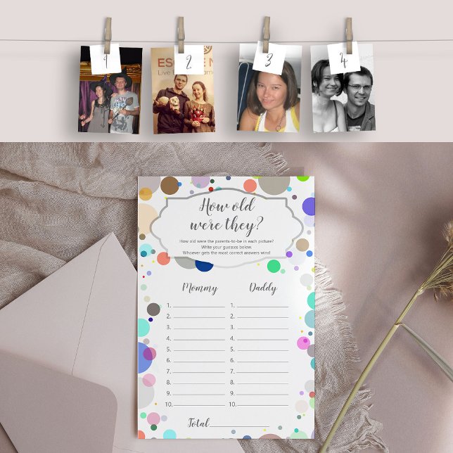 Quantos anos eles tinham, adivinha o jogo do Chá d (How old were they?)