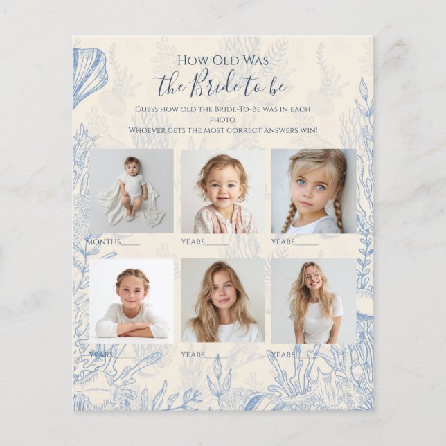 Quantos Anos Tinha a Noiva Chá de Panela (Frente)