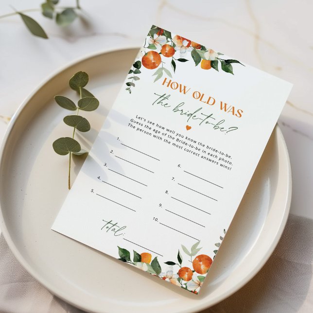 Quantos anos tinha a noiva para ser o jogo (Criador carregado)