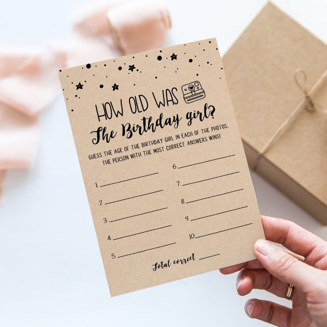 Quantos anos tinha o Cartão de Festa de aniversári (Criador carregado)