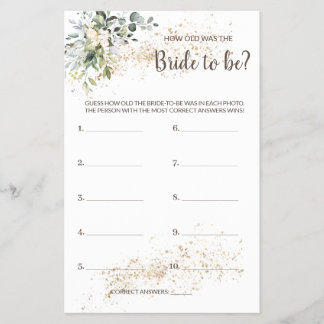 Quantos anos tinha o folheto do cartão de Chá de p