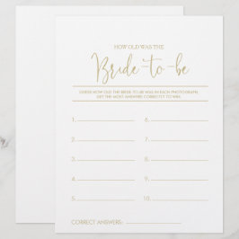 Quantos anos tinha o jogo de Chá de panela da Noiv