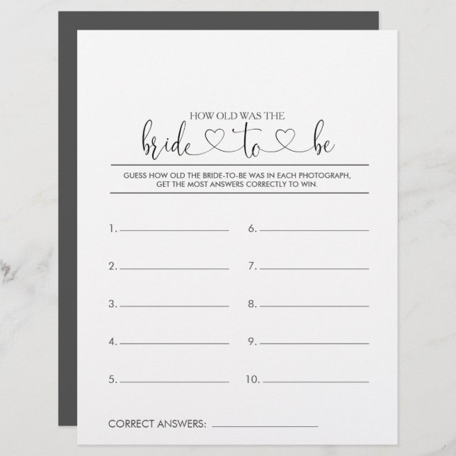 Quantos anos tinha o jogo de Chá de panela da Noiv (Frente/Verso)