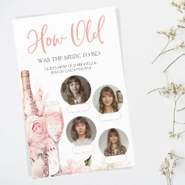 Quantos Anos Tinha O Jogo De Festa De Chá de panel