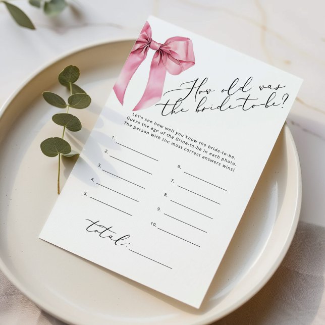 Quantos anos tinha o jogo elegante da noiva Arco R (Criador carregado)