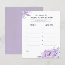 Quantos Anos Tinham O BRIDE E O GROOM - Floral Rox
