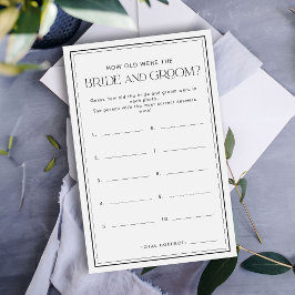 Quantos Anos Tinham O Jogo Da Noiva E Do Groom