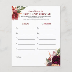Quantos Anos Tinham O Jogo De BRIDE E GROOM