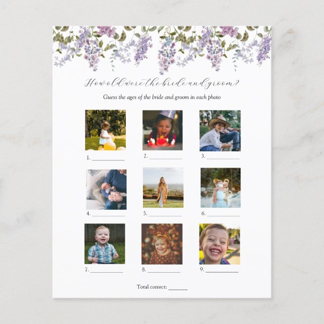 Quantos Anos Tinham O Jogo De Chá de panela (Frente)