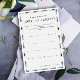 Quantos Anos Tinham O Jogo De Chá de panela