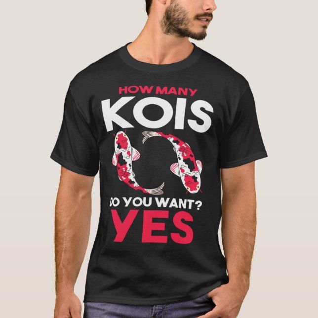 Quantos Kois você quer Sim Kois? Pullover Hoodi (Frente)