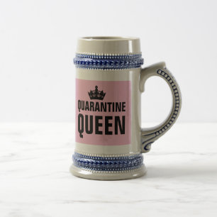 QUARENTENA QUEEN CANECAS DE CERVEJA DE CERVEJA PAR