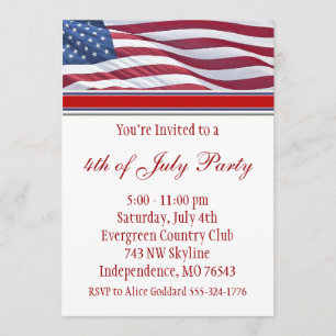 Quarta de julho ou Convite de festas da campanha