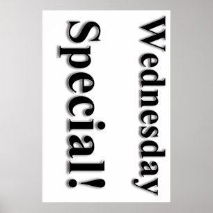 Quarta-feira Poster de beleza especial Salon