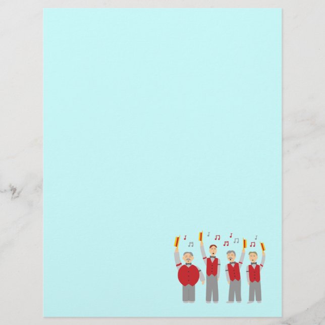 Quarteto Clássico de Barbershop (Frente)