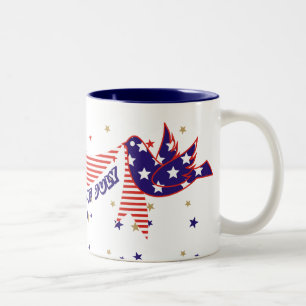 Quarto 4o de canecas de café de julho