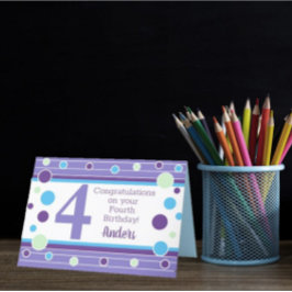 Quarto Cartão Personalizado de Aniversário!