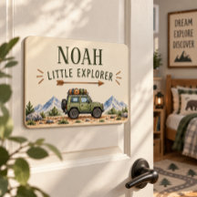 Quarto de Criança com Nome Personalizado Pequeno E