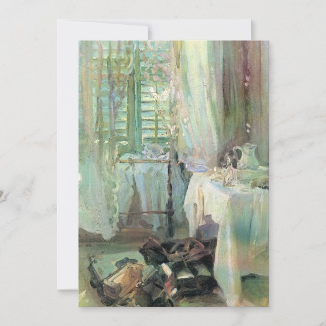 Quarto de Hotel por John Singer Sargent (Frente)