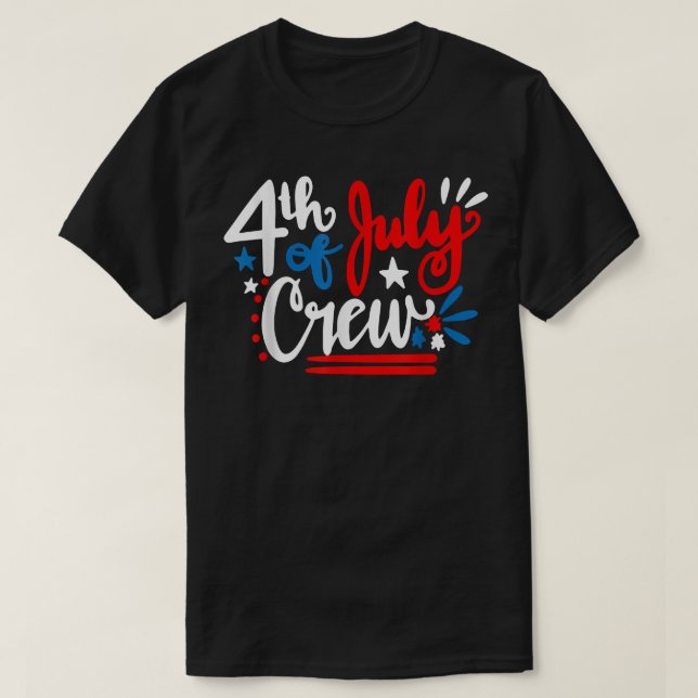 Quarto De Julho, Camisa De Independência Dia Da Fa (Frente do Design)