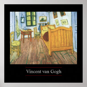 Quarto de Van Gogh em Arles Poster Impressão