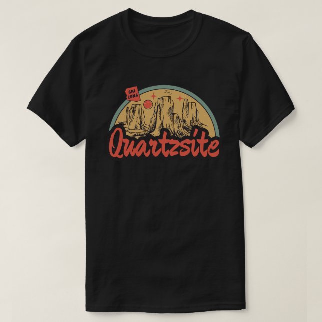 Quartzsite, Arizona T-Shirt (Frente do Design)