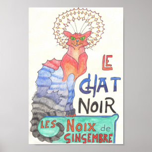 Quase Le Conversa Noir, poster dos loucos do