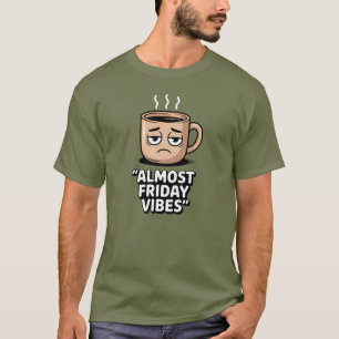 Quase Sexta-Feira Víblias - Camisa De Café Centead