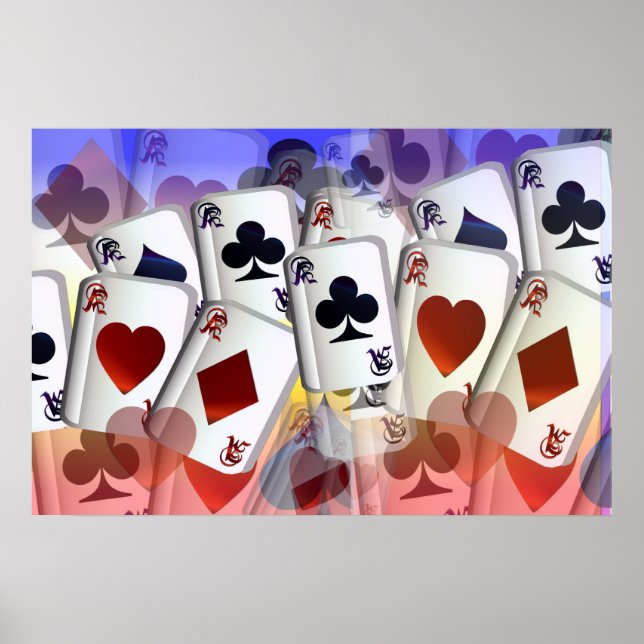 Quatro Aces (arco de chuva) BG Poster (Frente)