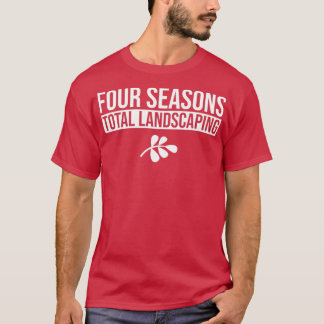 Quatro estações Camisa de paisagismo total