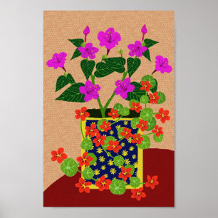 Quatro horas e Poster de Nasturtium