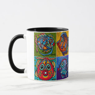 Quatro Peixe Funky Bepra Caneca