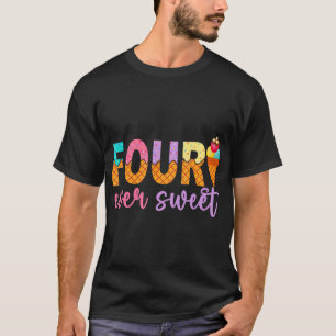 Quatro Sorvete Gráfico Mais Doce, Camisa de Nascim