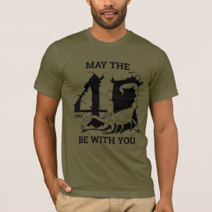Que A 40ª Esteja Com Você Escorpião - Camiseta 