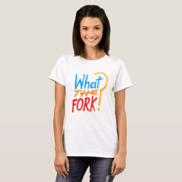 Que a forquilha? t-shirt para fãs do bom lugar