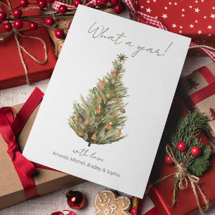 Que Ano! Cartão de Natal