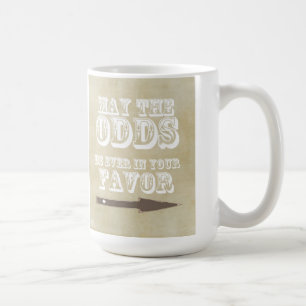Que as chances sejam em seu favor caneca de café