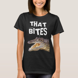 QUE BITES ENGRAÇADOS ALLIGATOR T-Shirts