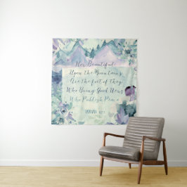 Que Bonita Tapeçaria Nas Montanhas