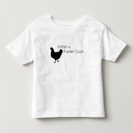 Que Camisa Infantil Divertida de Frango Fuster Clu