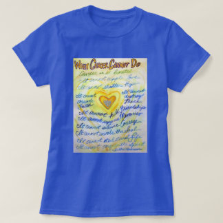 Que Cancer Não Pode Fazer Camisas Personalizadas D
