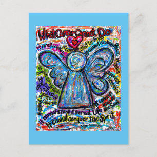 Que Cancer Não Pode Fazer Cartões Postais De Arte 